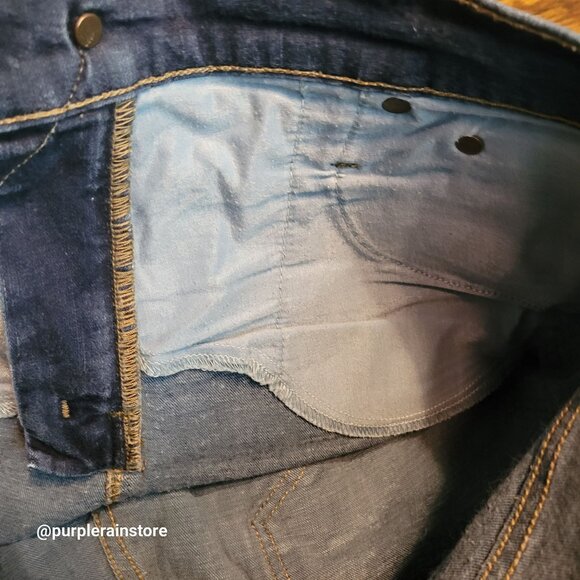 Madewell Jeans Size 32 Skinny 10" High Riser Tummy Control Hayes Wash F4684 - Picture 4 of 12